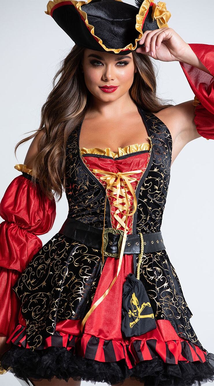 NEW California Costumes Sexy Spanish Pirate Costume Size Medium